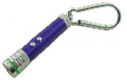 2LED 鑰匙圈型紅光雷射筆｜LR44水銀電池3顆使用的鑰匙圈型紅光雷射筆