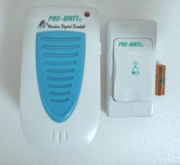 無線數位門鈴(插電式)｜315MHz 長距離遙控與 32 首鈴聲切換的無線門鈴