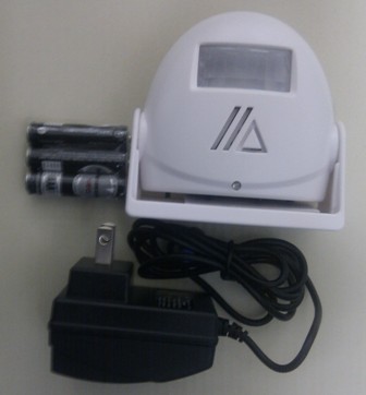 智能迎客警示門鈴｜具紅外線感應與 32 種鈴聲選擇的迎客警示門鈴