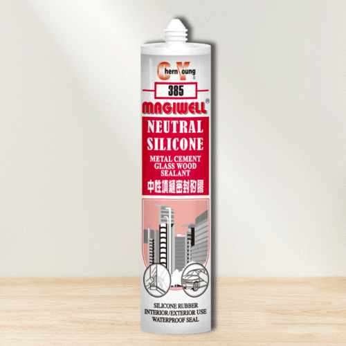 中性填縫密封矽膠｜中性固化適用密封與玻璃固定