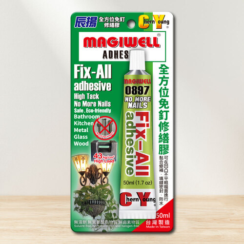 全方位免釘修繕膠50ml｜高承重免釘黏著修補