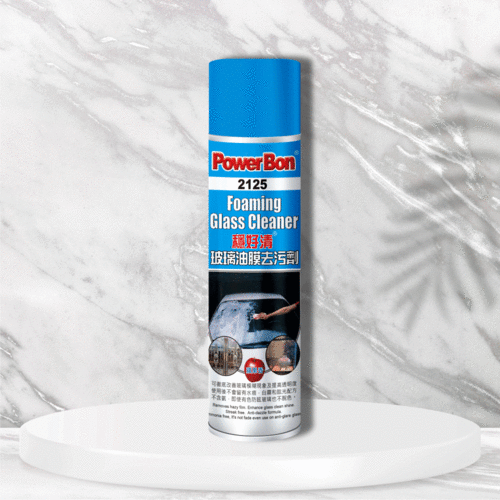 PowerBon穩好清玻璃油膜去污劑｜改善玻璃模糊並提升透明度，不留水痕白霧與眩光