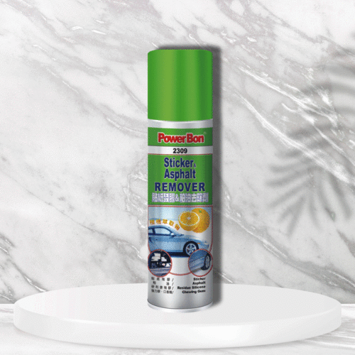 PowerBon殘膠&柏油去除劑280ml(噴霧罐)｜迅速溶解柏油與軟化殘膠污垢的去除劑
