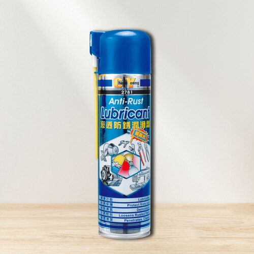 六合一清潔防鏽潤滑劑｜潤滑滲透鬆動並防鏽隔絕濕氣的機械電器保養噴劑