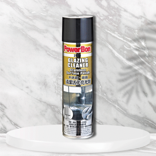 PowerBon不銹鋼/鏡面清潔活化亮光劑600ml｜清潔保養亮光三效合一並形成金屬表面保護膜