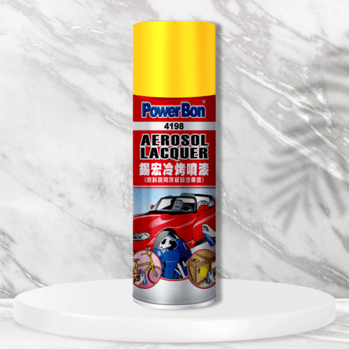 PowerBon冷烤噴漆400ml｜乾燥迅速遮蓋力佳色澤持久
