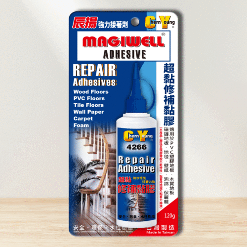 超黏修補黏膠120g｜水性樹脂防水環保修補接著