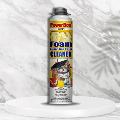 PowerBon PU 施工槍用清洗劑｜迅速溶解未乾發泡劑並清潔施工槍