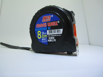 8M魯班尺(文公尺)25mm｜專利雙煞車設計的耐用捲尺